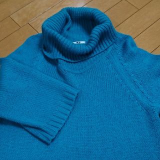 ユニクロ(UNIQLO)の★めろん様専用★【UNIQLO】中古 レディースハイネック7分袖セーター(ニット/セーター)