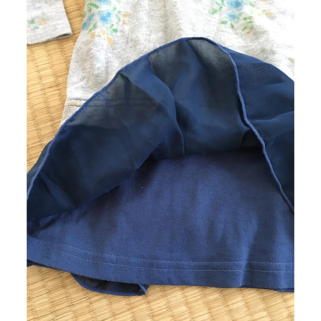 3can4on(サンカンシオン)の3can4on チェニックワンピース 95サイズ キッズ/ベビー/マタニティのキッズ服女の子用(90cm~)(ワンピース)の商品写真