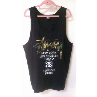 ステューシー(STUSSY)のstussy タンクトップ XL (タンクトップ)