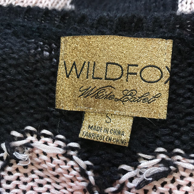 ワイルドフォックス ネイティブ ロング カーディガン S