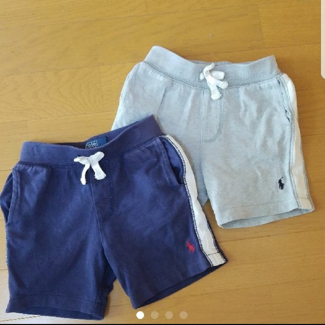 POLO RALPH LAUREN(ポロラルフローレン)のラルフローレン♡ハーフパンツ2枚セット80 キッズ/ベビー/マタニティのベビー服(~85cm)(パンツ)の商品写真