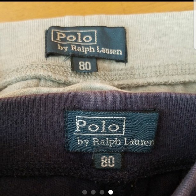 POLO RALPH LAUREN(ポロラルフローレン)のラルフローレン♡ハーフパンツ2枚セット80 キッズ/ベビー/マタニティのベビー服(~85cm)(パンツ)の商品写真