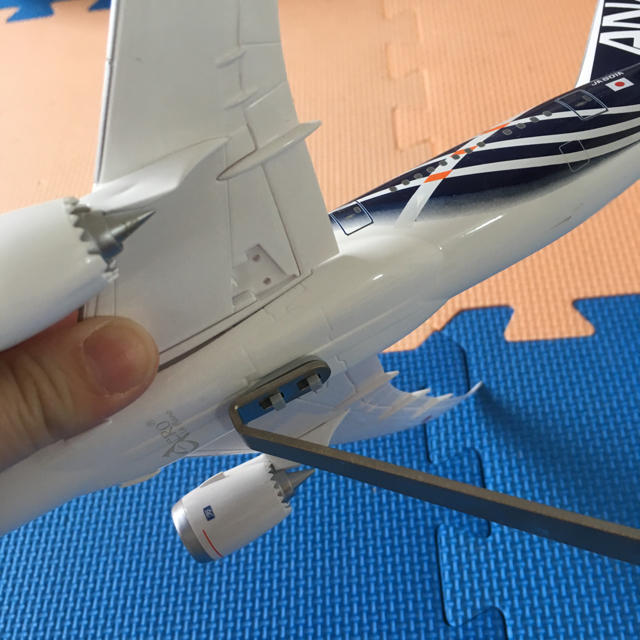 JAL(日本航空)(ジャル(ニホンコウクウ))の飛行機模型 エンタメ/ホビーのおもちゃ/ぬいぐるみ(模型/プラモデル)の商品写真