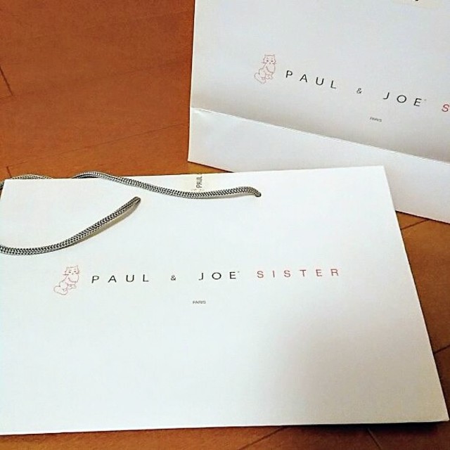 PAUL & JOE SISTER(ポール&ジョーシスター)の【PAUL＆JOE SISTAR】ショップバッグ2個 レディースのバッグ(ショップ袋)の商品写真