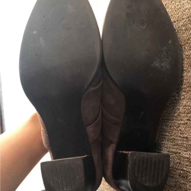 TSUMORI CHISATO(ツモリチサト)のツモリチサト スエード ショートブーツ ヒールあり レディースの靴/シューズ(ブーツ)の商品写真