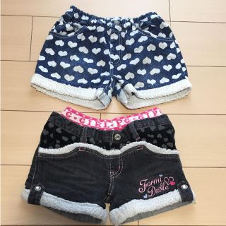 女の子 ボア付き ショートパンツ 140㎝(パンツ/スパッツ)