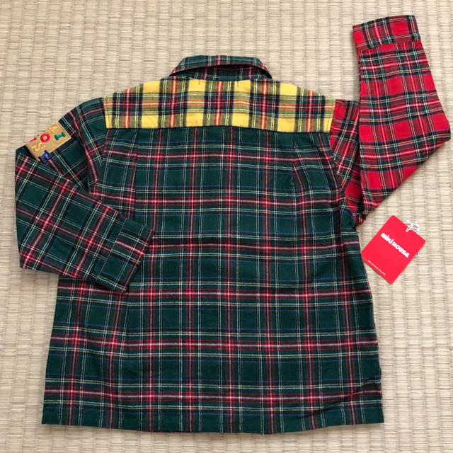 mikihouse(ミキハウス)のミキハウス ネルシャツ 90 キッズ/ベビー/マタニティのキッズ服男の子用(90cm~)(ブラウス)の商品写真