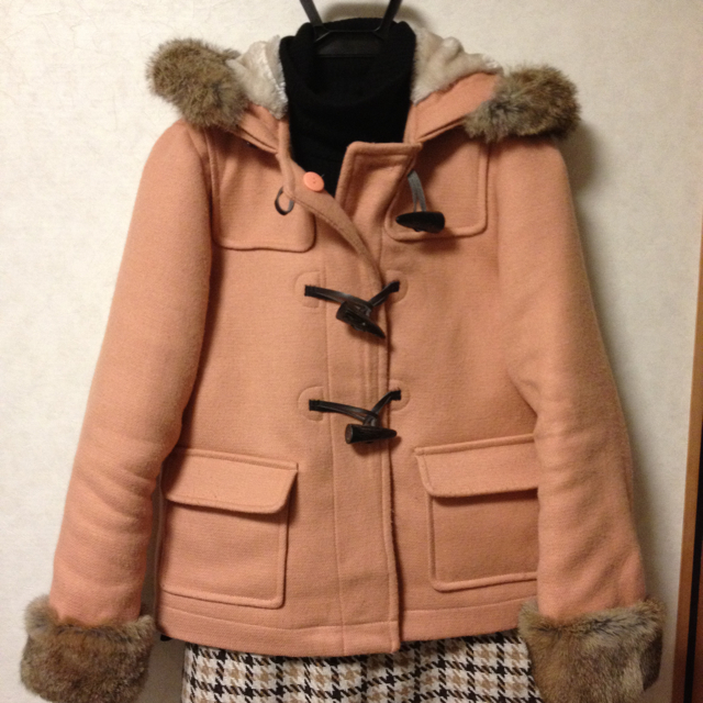 E hyphen world gallery - 新作★サーモンピンクのダッフルコート★