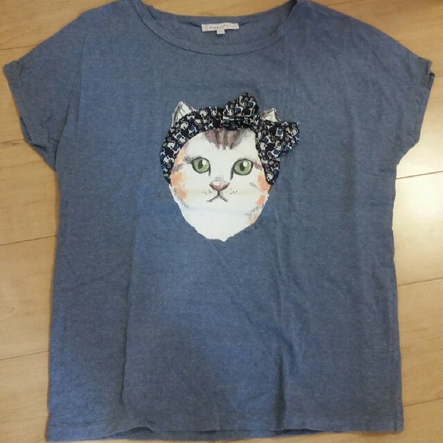 PAUL & JOE SISTER(ポール&ジョーシスター)の猫　Tシャツ　PAUL&JOE　SISTER レディースのトップス(Tシャツ(半袖/袖なし))の商品写真