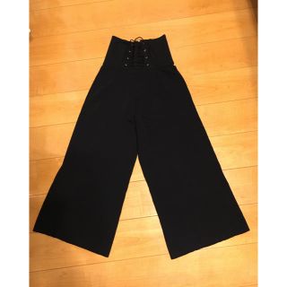 ザラ(ZARA)のZARA ザラ コルセットワイドパンツ(カジュアルパンツ)