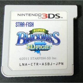 ニンテンドー3DS(ニンテンドー3DS)のスーパーブラックバス 3DS  ソフト(携帯用ゲームソフト)