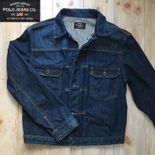 ポロラルフローレン(POLO RALPH LAUREN)のPOLO JEANS　Gジャン　メンズ M（XL？）(Gジャン/デニムジャケット)