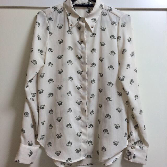 ZARA(ザラ)のローラ着用Zara woman ブラウス レディースのトップス(シャツ/ブラウス(長袖/七分))の商品写真