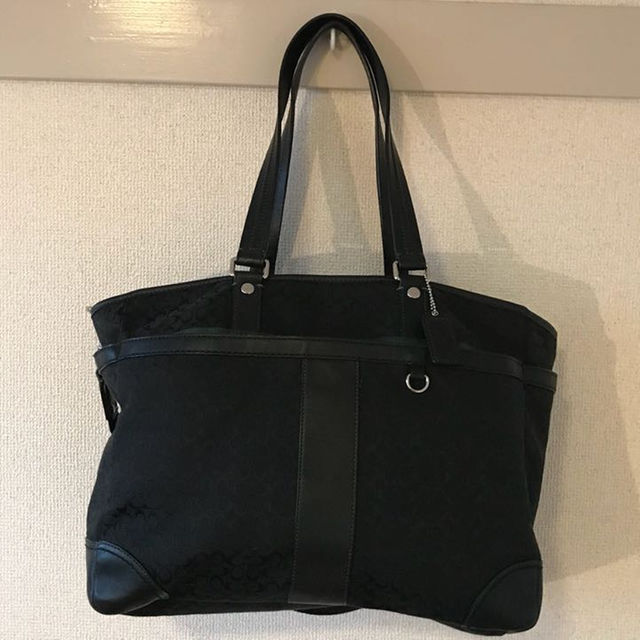 COACH - COACH コーチ メンズトートバッグ ブラック 横長の通販 by もなか's shop｜コーチならラクマ