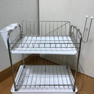 ニトリ(ニトリ)の水切りラック はる坊様専用(収納/キッチン雑貨)