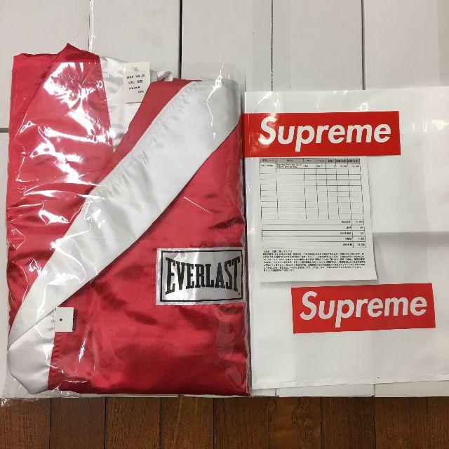 Supreme(シュプリーム)のSupreme Everlast Hooded Boxing Robe S 赤 メンズのジャケット/アウター(ブルゾン)の商品写真