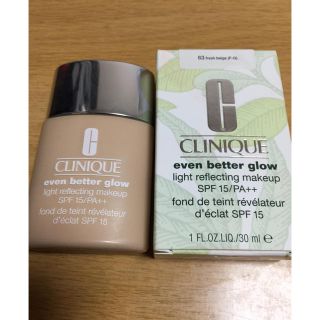 クリニーク(CLINIQUE)のCLINIQUE クリニーク イーブン ベター グロウ メークアップ 15(ファンデーション)