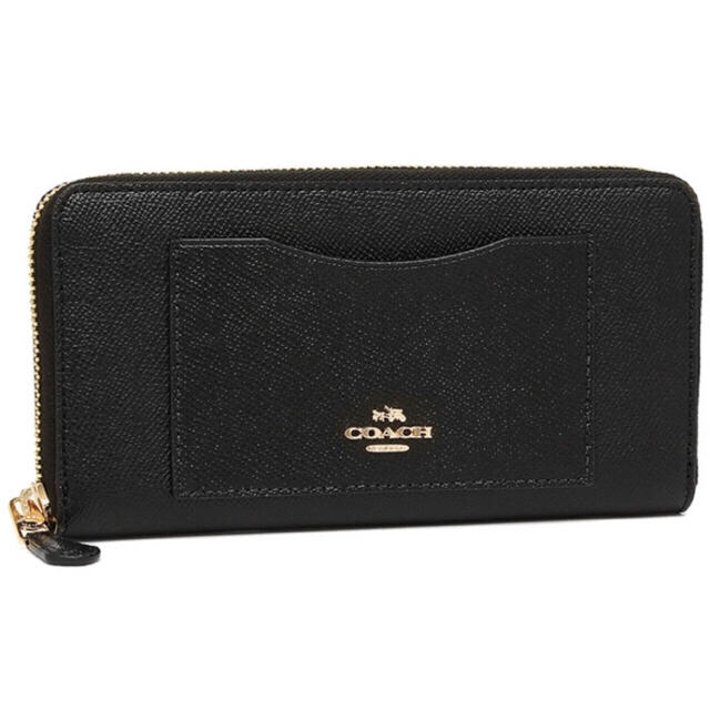 COACH(コーチ)の【正規品】COACH 長財布ブラック F54007 IMBLK レディースのファッション小物(財布)の商品写真