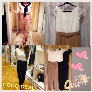 ココディール(COCO DEAL)のCOCODEAL♡ロンパース値下げ(オールインワン)