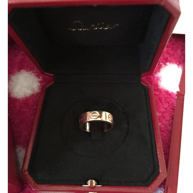 Cartier(カルティエ)の美品！❤︎カルティエ ラブリング ピンクゴールド 9号❤︎ レディースのアクセサリー(リング(指輪))の商品写真