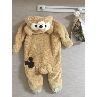 ディズニー(Disney)の【美品】こだわりぬいたダッフィー着ぐるみ 90サイズ(その他)