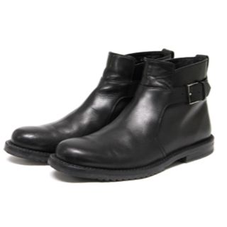 dior homme ベルトブーツ　黒色　42(27センチ)