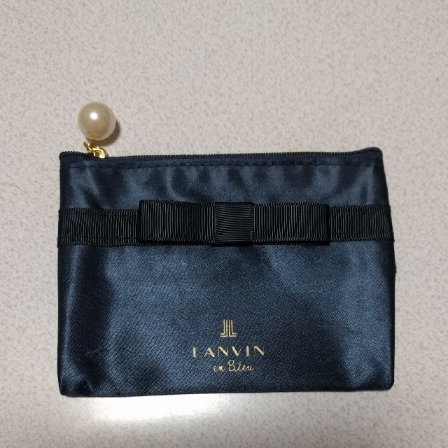 LANVIN en Bleu(ランバンオンブルー)のsweet12月号付録のみ（ミラー無し） レディースのファッション小物(ポーチ)の商品写真