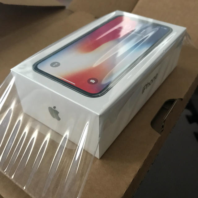 品質が完璧 Apple SIMフリー 新品未開封 256 スペースグレー iPhoneX