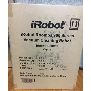 アイロボット(iRobot)のiRobot ルンバ960 未開封(掃除機)