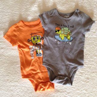 ギャップ(GAP)のGAPbaby♡半袖ロンパ70cm(ロンパース)