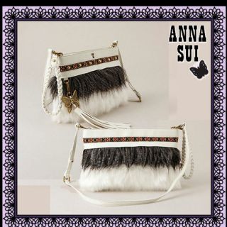 アナスイ(ANNA SUI)の新品タグつきアナスイフリンジバッグ(トートバッグ)