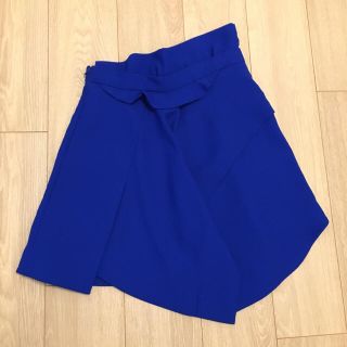 カルヴェン(CARVEN)のCARVEN カルヴェン ミニスカート ブルー(ミニスカート)