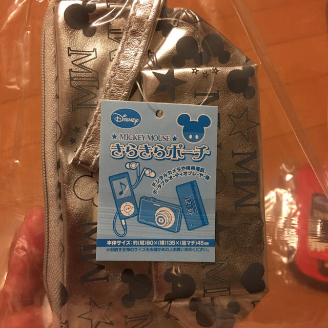 Disney(ディズニー)の更にお値下げ、新品 ディズニー ミッキー ケース3点セット エンタメ/ホビーのおもちゃ/ぬいぐるみ(キャラクターグッズ)の商品写真