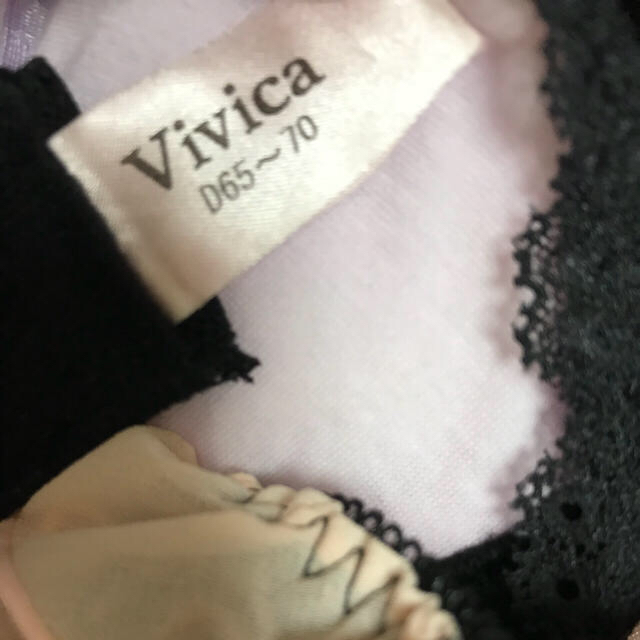 Vivica(ヴィヴィカ)のVivica バイカラー フラワー ブラセット レディースの下着/アンダーウェア(ブラ&ショーツセット)の商品写真