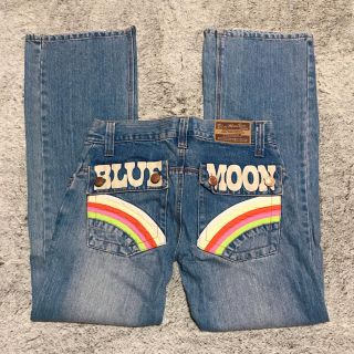 ブルームーンブルー(BLUE MOON BLUE)の【希少】美品♦︎BLUE MOON BLUE デニム(デニム/ジーンズ)