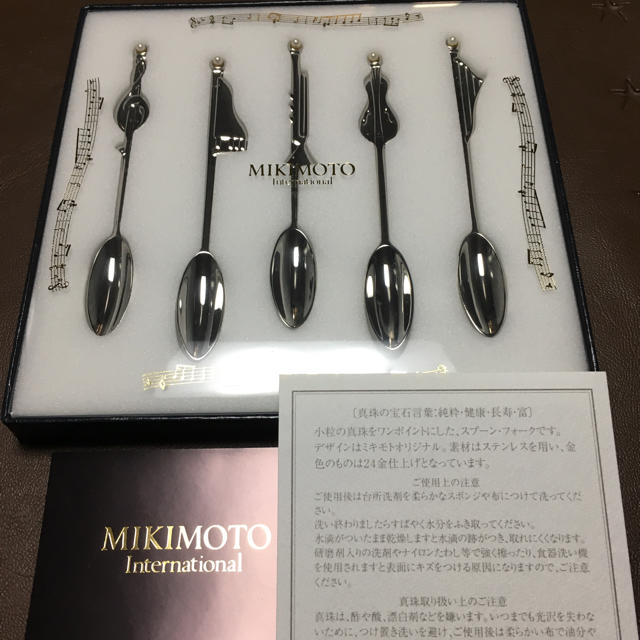 MIKIMOTO - 新品 MIKIMOTO シルバー 楽器 カラトリー 真珠付きの通販 by かおる's shop｜ミキモトならラクマ