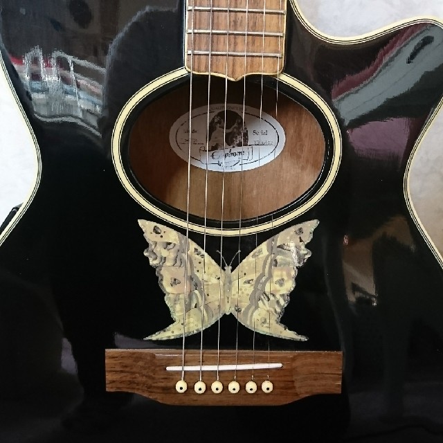 Gibson(ギブソン)のGIBSON ギブソン エピフォン EO-2/B 蝶々 月 星 楽器のギター(アコースティックギター)の商品写真