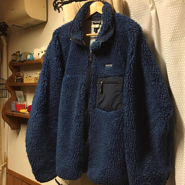 品質保証 希少サイズ Patagonia パタゴニア レトロX ネイビー XXL elvinlab.jp