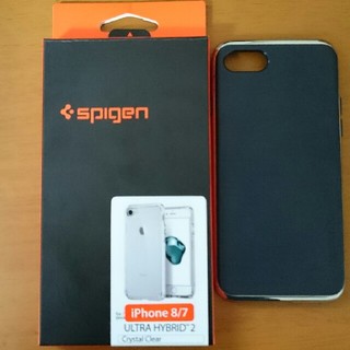 シュピゲン(Spigen)のおまけ付 spigen iPhone7 8 ウルトラハイブリッドケース (iPhoneケース)