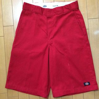 ディッキーズ(Dickies)の赤ディッキ＊32(ハーフパンツ)