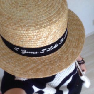 マウジー(moussy)のmoussyカンカン帽♡(ハット)