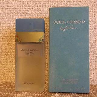 ドルチェアンドガッバーナ(DOLCE&GABBANA)のライトブルー香水50ml(香水(男性用))