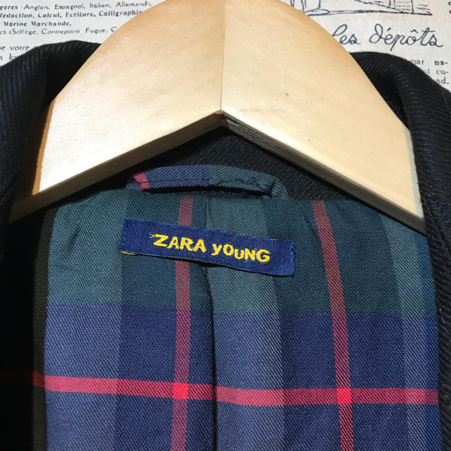 ZARA(ザラ)のZARA YOUNG ザラ トレンチコート  サイズXL メンズのジャケット/アウター(トレンチコート)の商品写真