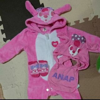 アナップキッズ(ANAP Kids)のアナップ女の子セット♥️(ロンパース)