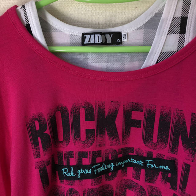 ZIDDY(ジディー)のZIDDY140cmセット キッズ/ベビー/マタニティのキッズ服女の子用(90cm~)(Tシャツ/カットソー)の商品写真