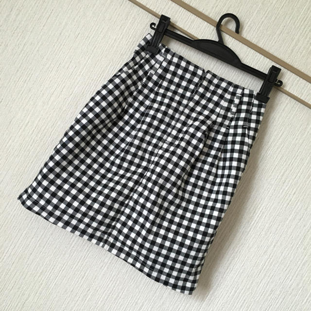 GU(ジーユー)のギンガムチェック スカート レディースのスカート(ミニスカート)の商品写真