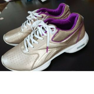 リーボック(Reebok)の☆最終値下げ☆Reebokイージートーン　エナメルシャンパンゴールド24.5cm(スニーカー)