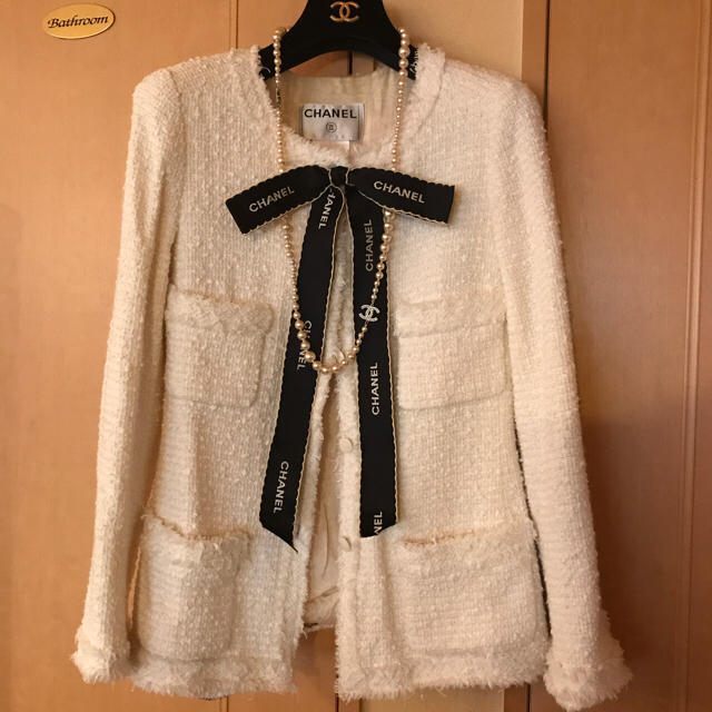 CHANEL ブティック購入ツィードジャケット