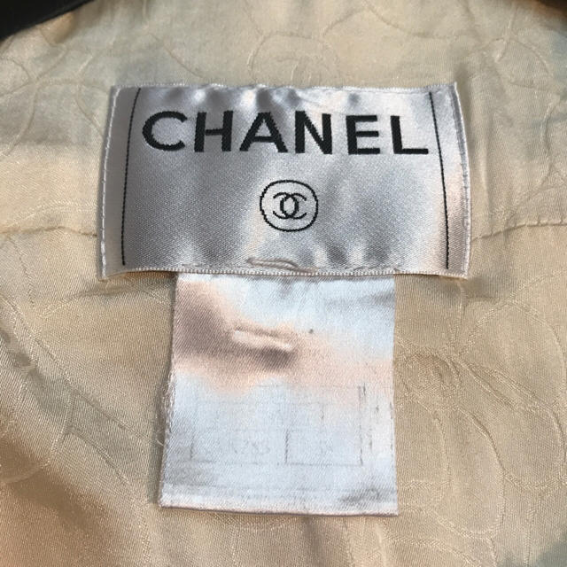 CHANEL(シャネル)のCHANEL ブティック購入ツィードジャケット レディースのジャケット/アウター(ノーカラージャケット)の商品写真