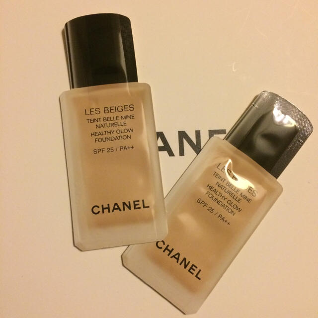 CHANEL(シャネル)のCHANEL シャネル レ ベージュ タン ベル ミン サンプル 2個セット コスメ/美容のベースメイク/化粧品(ファンデーション)の商品写真